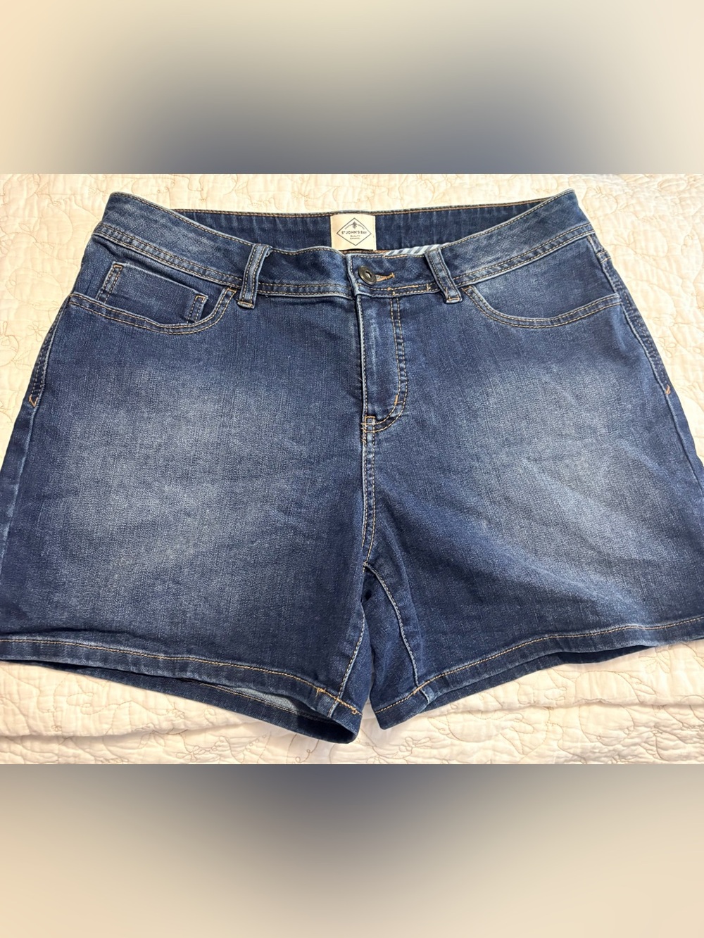 St. John's Bay Denim Shorts Size 12